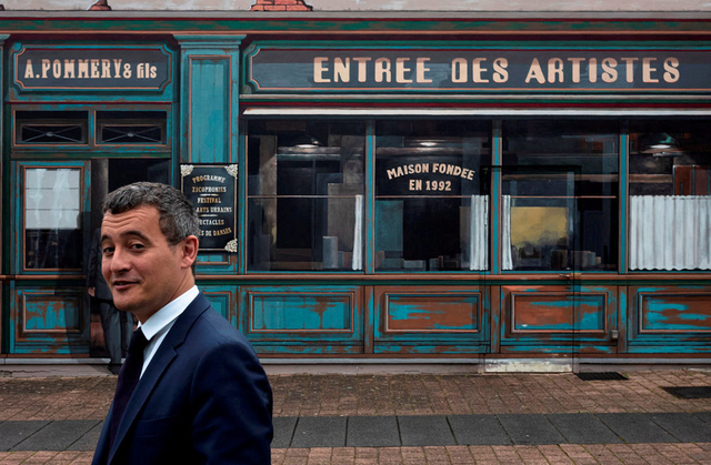 Echanges. Gérald Darmanin à Clermont, dans l’Oise, le 4 juin. Le ministre de l’Action et des Comptes publics allait à la rencontre des maires du département.© photos : éDOUARD ELIAS POUR « LE POINT »