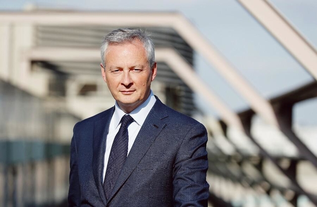 Le ministre de l’Économie et des Finances, Bruno Le Maire, mardi à Bercy. J.-C. Marmara/ LE FIGARO Bruno Le Maire - Ambition France