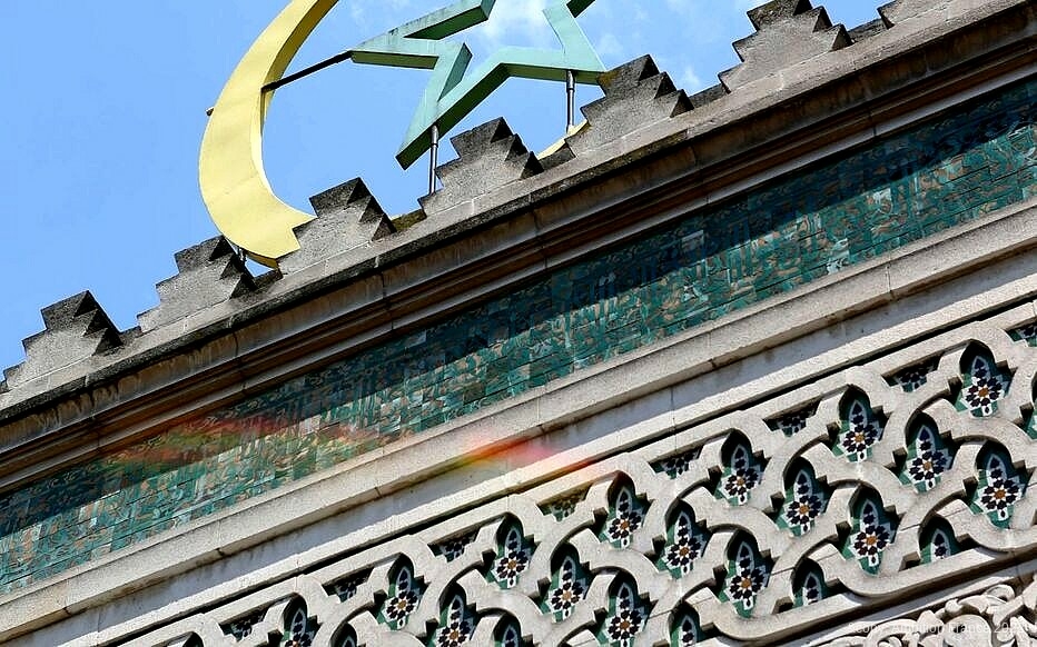illustration de la grande mosquee de Paris. Thomas Salomon/LP. Mosquée de Paris