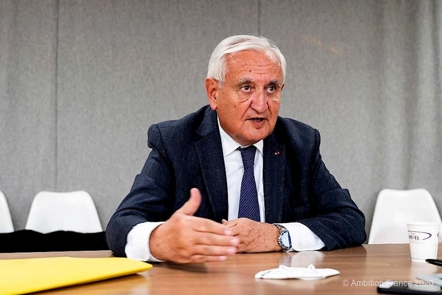 Jean Pierre Raffarin, sénateur © Romain GAILLARD/REA POUR « LE POINT »