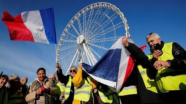 Gilets jaunes, samedi à Marseille. © Reuters gilets jaunes marseille