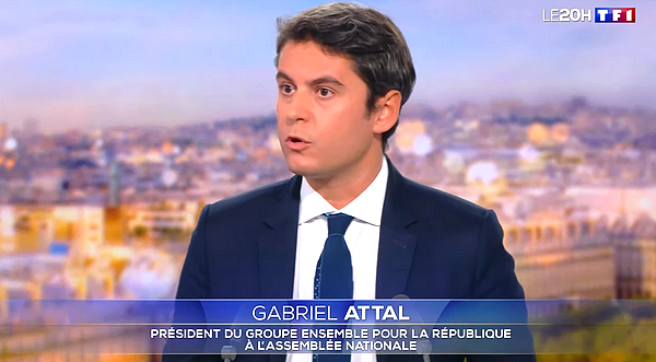 Gabriel Attal invité du 20H : "ça fait 50 ans que la France dépense plus que ce qu'elle gagne"