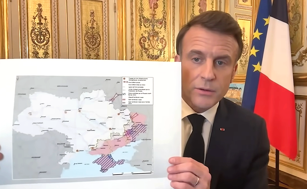 Emmanuel Macron : Ukraine et sécurité de l’Europe : je vous réponds en direct.