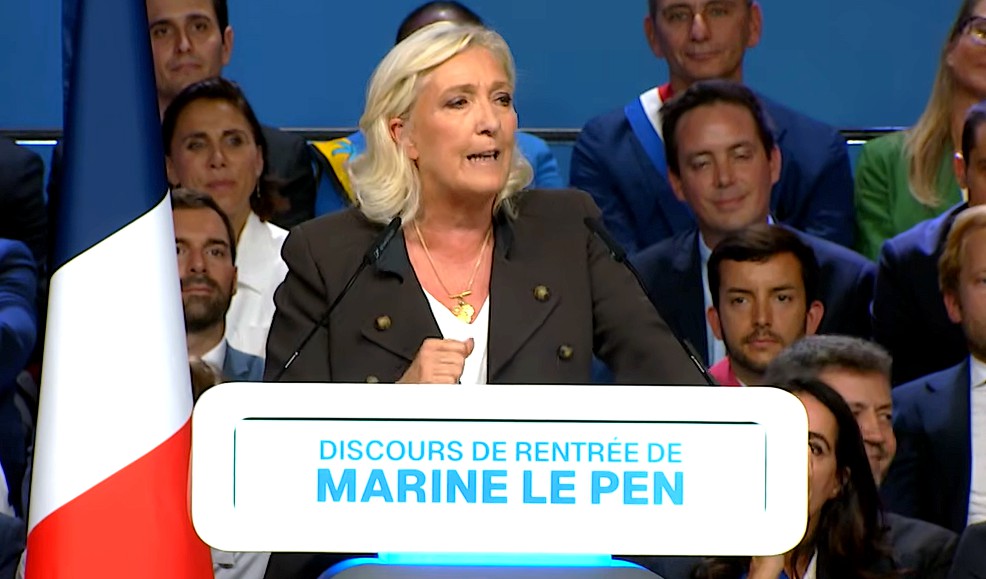 Hénin-Beaumont : le discours de rentrée de Marine Le Pen 