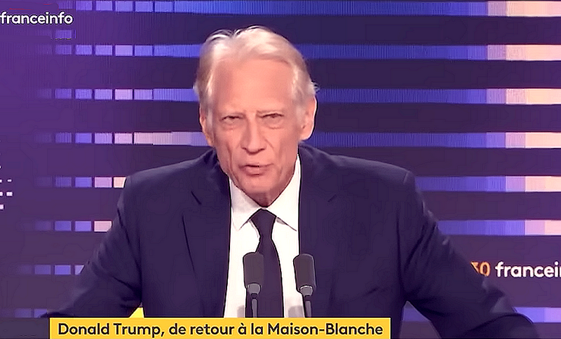 Dominique De Villepin à France Info le jeudi 7 novembre 2024