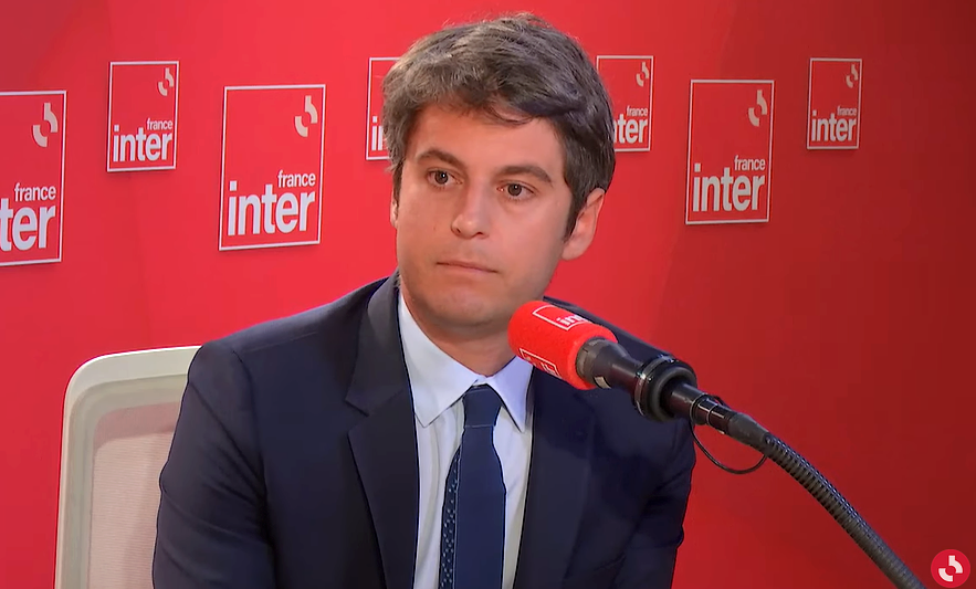 Législatives anticipées : "C'est moi qui mène cette campagne", assure Gabriel Attal