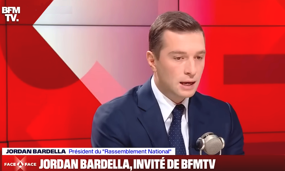 Immigration, budget, procès de Marine Le Pen... L'interview en intégralité de Jordan Bardella