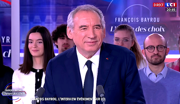 Retraites, impôts, fin de vie... l'interview événement de François Bayrou sur LCI