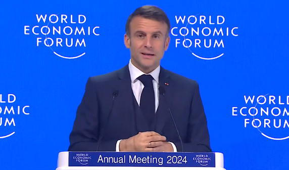 Forum économique mondial de Davos : le discours du Président Emmanuel Macron.