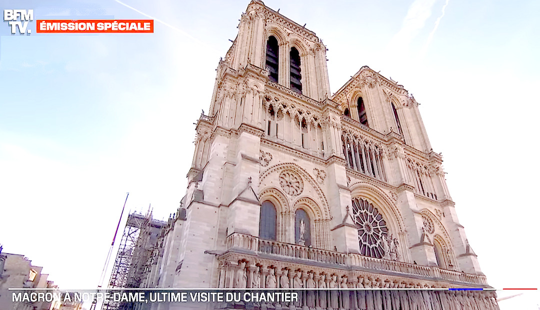 Notre-Dame de Paris: l'intégrale de la visite d'Emmanuel Macron dans la cathédrale restaurée