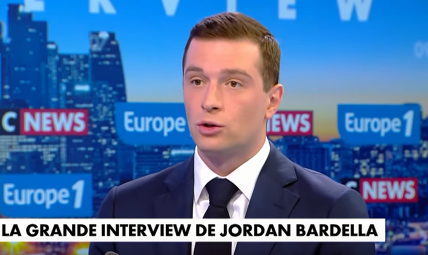 Jordan Bardella : "Je n’envisage pas d’être le collaborateur d'Emmanuel Macron"