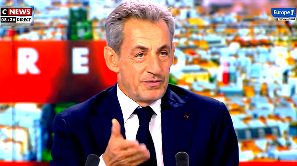 Nicolas Sarkozy sur le conflit au Proche-Orient : "Israël a le droit et le devoir de se défendre"