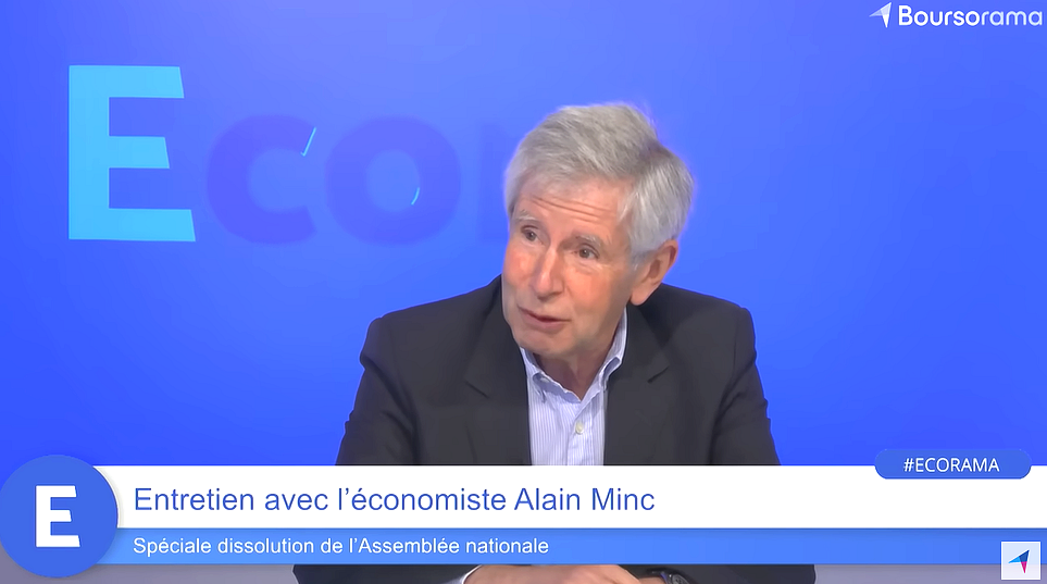 Alain Minc : "Si le RN a la majorité, Macron sera obligé de partir"