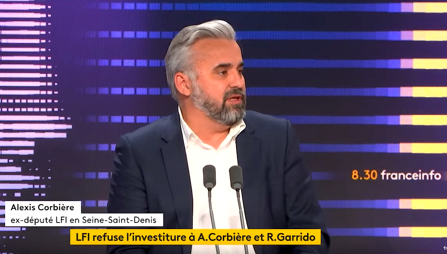 Le 8h30 d'Alexis Corbière sur France Info